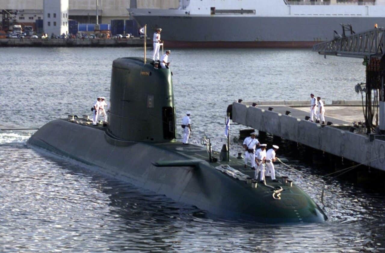 sous-marin classe Dolfin TKMS Marine israélienne