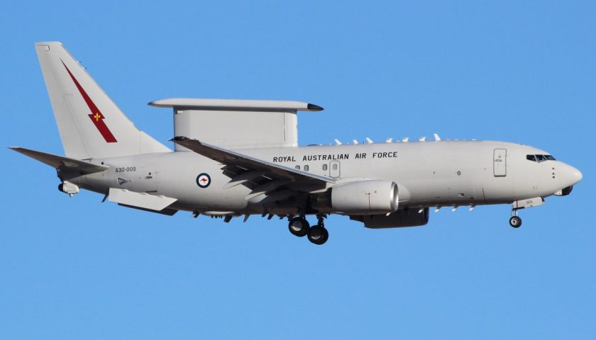 Notizie sulla difesa Wedgetail RAAF E 7A | Awacs e guerra elettronica | Costruzione di aerei militari