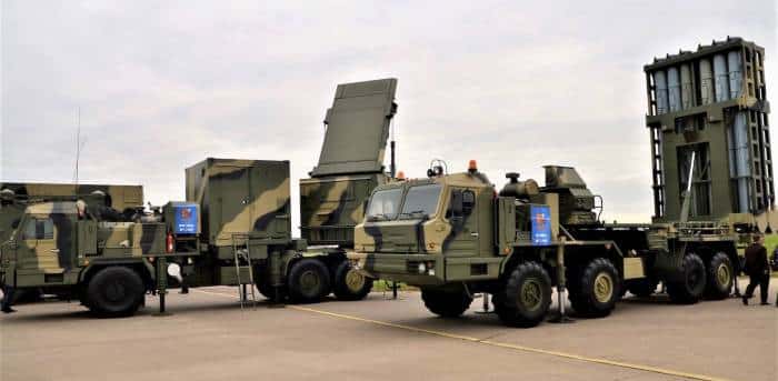 S350 løfteraket og radar Forsvarsanalyser | Missilforsvar | Luftforsvar