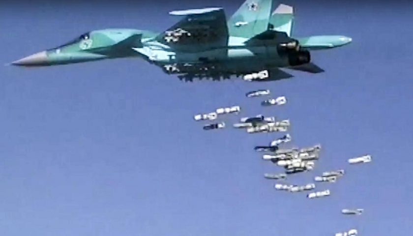 Su34 bombning af forsvarsnyheder | Militære alliancer | Artilleri