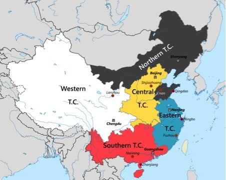 Carte chine Actualités Défense | Communication institutionnelle défense | Politique de Défense