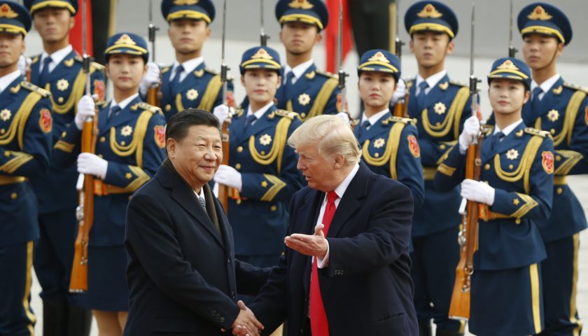 donald trump xi jinping Kina handelskrig Militære alliancer | Forsvarsanalyse | Force Deployment - Genforsikring