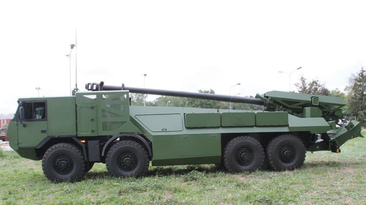 De zware CAESAR van News Defense | Artillerie | Bouw van gepantserde voertuigen