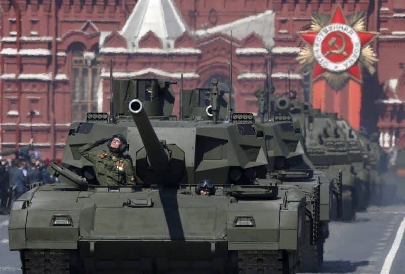 T-14 Armata 9 de mayo de 2015 Plaza Roja