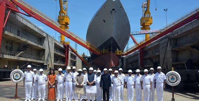 Indian Navy INS Nilgiri News Photo Video Constructions Navales militaires | Contrats et Appels d'offre Défense | Coopération internationale technologique Défense
