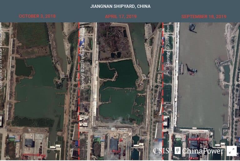 La Chine prépare la production en série de Porte-avions et autres unités majeures