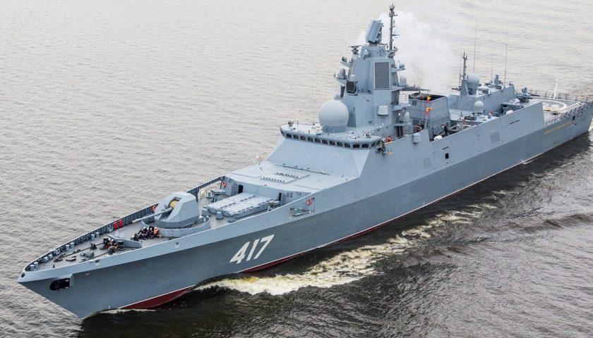 Admiral Gorshkov 22350 projekt Forsvarsnyheder | Hypersoniske våben og missiler | kystforsvaret