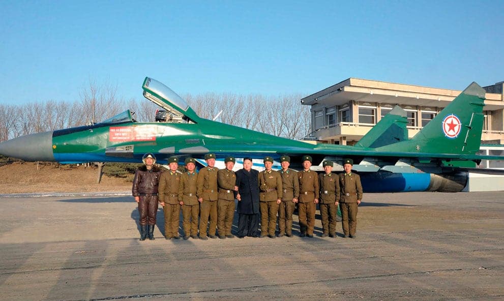 MIG-29 forces aériennes nord-coréennes