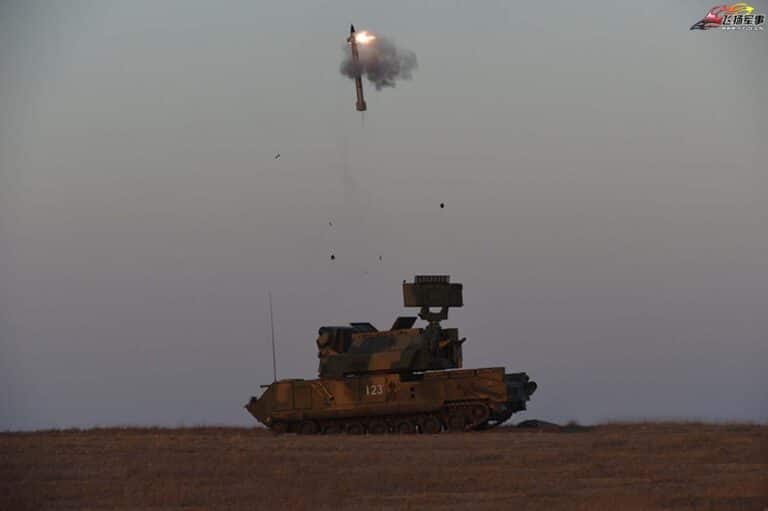 La protection anti-aérienne rapprochée des unités russes