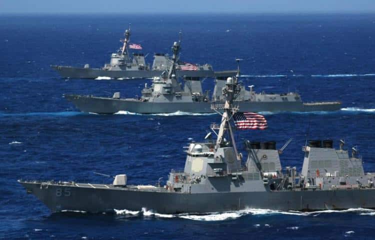 Burke destroyers Actualités Défense | Budgets des armées et effort de Défense | Constructions Navales militaires