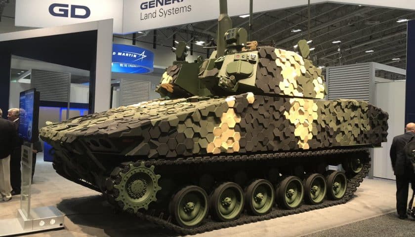 Griffin III IFV General Dynamics AUSA 2018 Defense News | Tyskland | Konstruktion af pansrede køretøjer