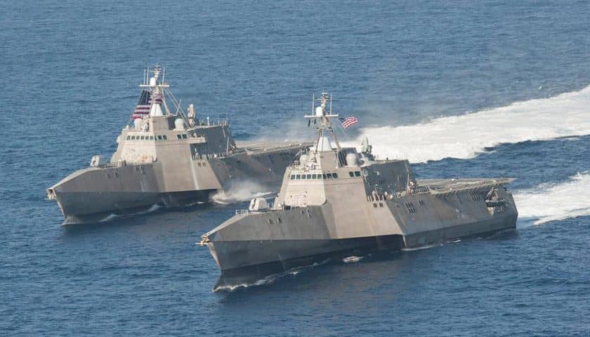 एलसीएस स्वतंत्रता रक्षा समाचार | सशस्त्र बल बजट और रक्षा प्रयास | सैन्य नौसैनिक निर्माण