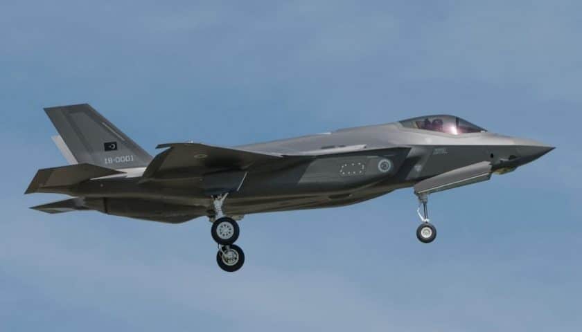 Le premier des 100 F35A aux couleurs turques ne sera probablement pas transfere en Turquie Actualités Défense | Artillerie | Conflit Russo-Ukrainien