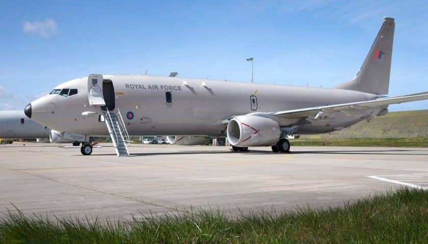 P8 RAF Defense News | Jagerfly | Transport Luftfart