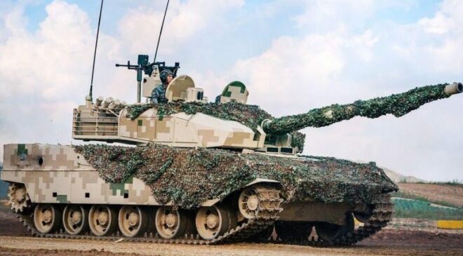 Les chars légers VT-5 sont la désignation export du Type 15 chinois
