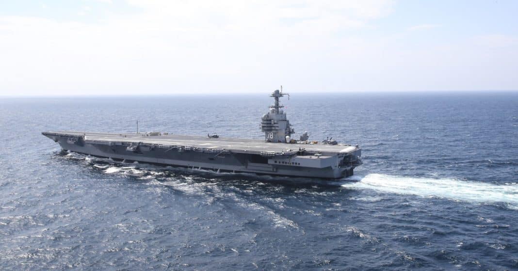 USS Gerald R. Ford USN 1068x559 1 Actualités Défense | Alliances militaires | Budgets des armées et effort de Défense