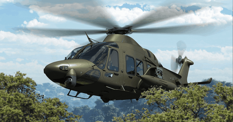 L’armée italienne va se doter d’une version militaire de l’hélicoptère AW169 de Leonardo