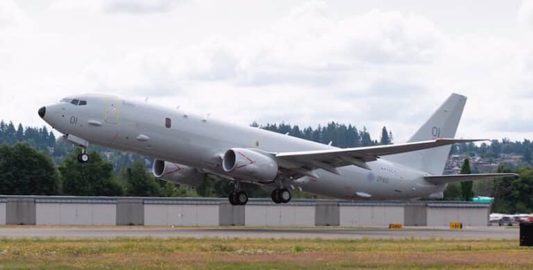 La capacité opérationnelle initiale est déclarée pour les premiers P-8 Poseidon de la Royal Air Force