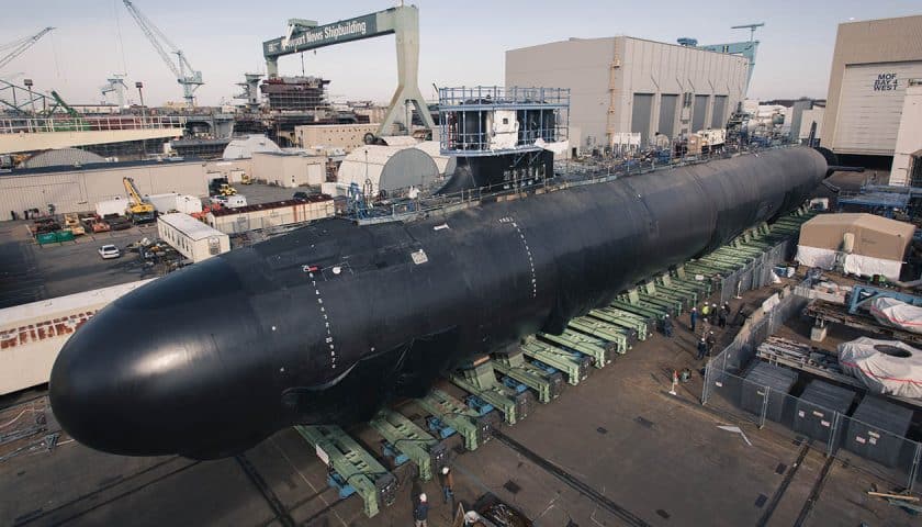 USS Delaware SSN 791 Rollout Defense News | Vojenské námorné stavby | Zmluvy na obranu a výzvy na predloženie ponúk
