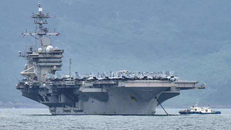Военный корабль США Рузвельт Гуам Новости обороны | Соединенные Штаты | ВВС