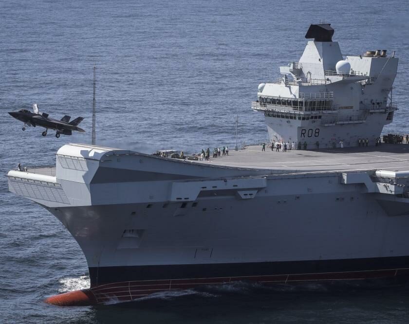 HMS Queen Lizabeth Royal navy