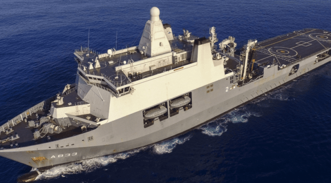 Le Multi Role Support Ship permettra à la Marine royale néerlandaise de prendre la suite du LPD Karel Doorman.