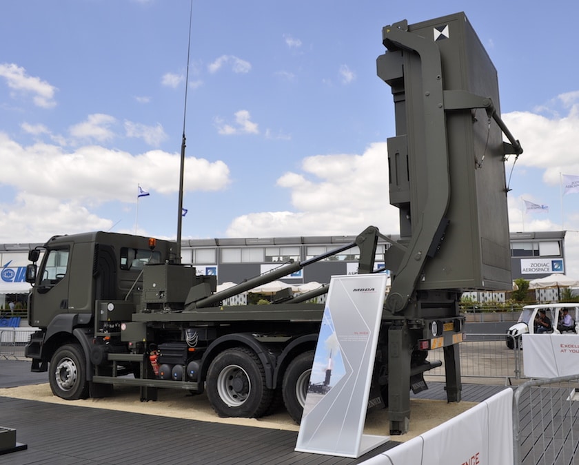 MBDA MICA VL Lanceur terrestre Paris Air Show 2015 Actualités Défense | Aviation de chasse | Coopération internationale technologique Défense