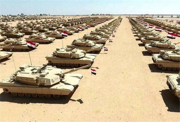 M1A1 Abrams Fuerzas Armadas Egipcias