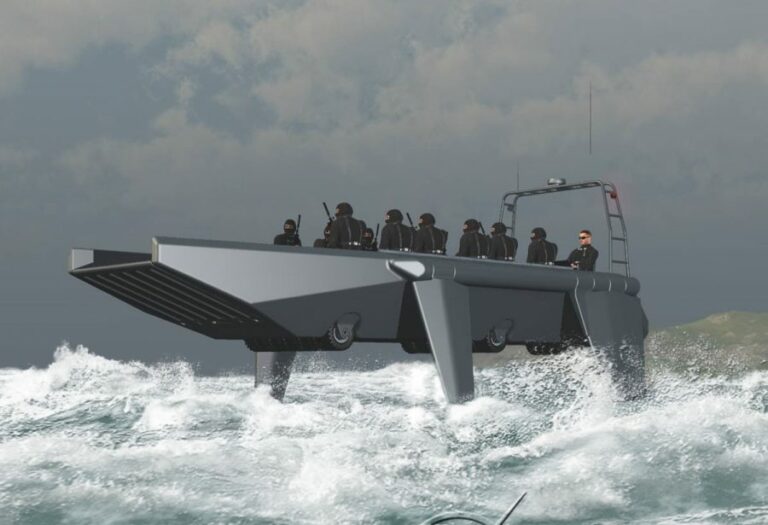 Avec le KRAKEN, Turgis & Gaillard propose une embarcation révolutionnaire pour les forces spéciales