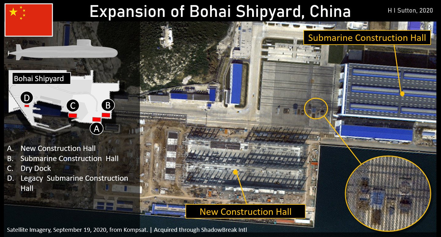 China Navy Bohai Shipyard News Defense | Atomvåben | Militære flådekonstruktioner