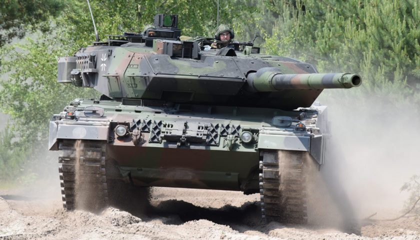Leopard 2 lahingutanki A7 KMW 001 MBT | Saksamaa | Relvajõudude eelarved ja kaitsejõud