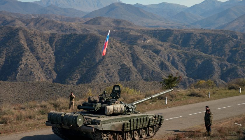 Russiske fredsbevarende Nagorno Karabakh militæralliancer | Forsvarsanalyse | Armenien