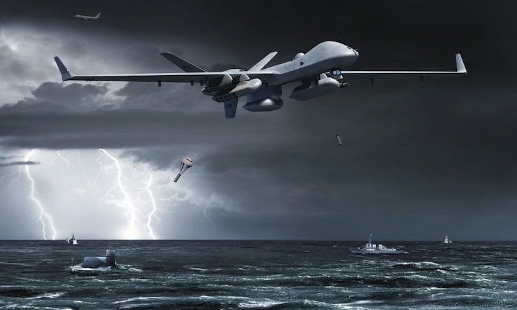 mq9B Defense News | Námorné hliadkové letectvo | Bojové drony