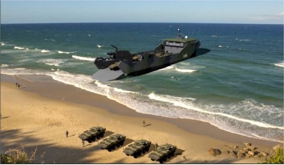 Let amfibisk krigsskib LAW USMC Tyskland | Forsvarsanalyse | Jagerfly