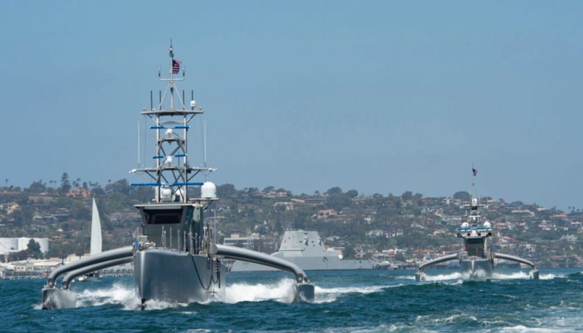 Sea Hunters zeehavik Oppervlaktevloot | Automatisering | Militaire marineconstructies