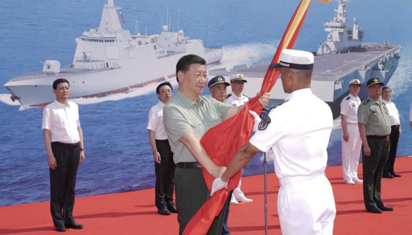 XI Jinping Commisionning PLA Navy Planification et plans militaires | Afrique | Allemagne