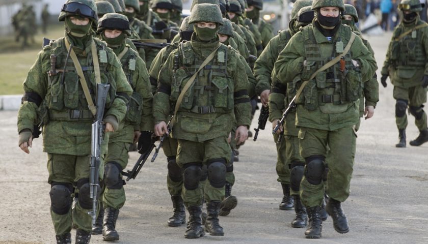 crimee grønne mænd Forsvarsnyheder | Militære alliancer | Amfibisk overfald