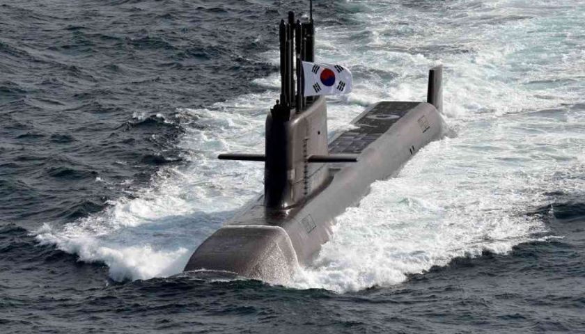 KDX III Dosan Corea del Sur submarino Flota de submarinos | AIP de propulsión independiente del aire | Alemania