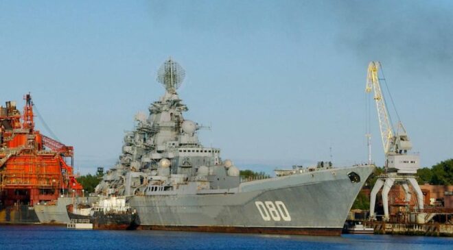 Russisk atomkrydser Admiral Nakhimov