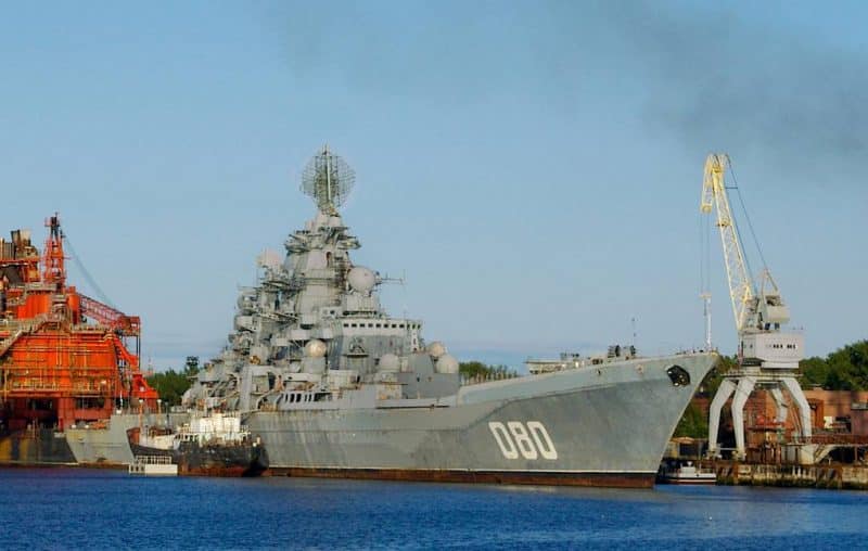 croiseur Nakhimov Marine russe