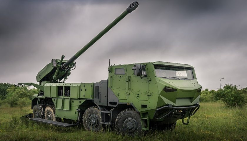 nexter caesar 8X8 forsvarsanalyse | Artilleri | Jagerfly