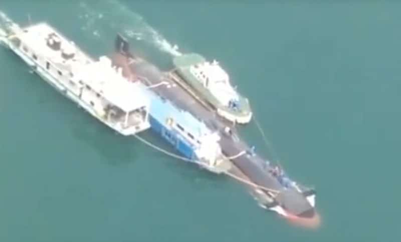 Chiche sous-marin chinois sans kioske