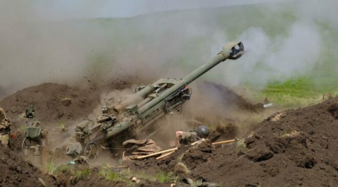 Amerikansk bistand til Ukraine har ofte fungeret som en detonator for europæiske lande, som med leveringen af ​​M777 lette haubitser.