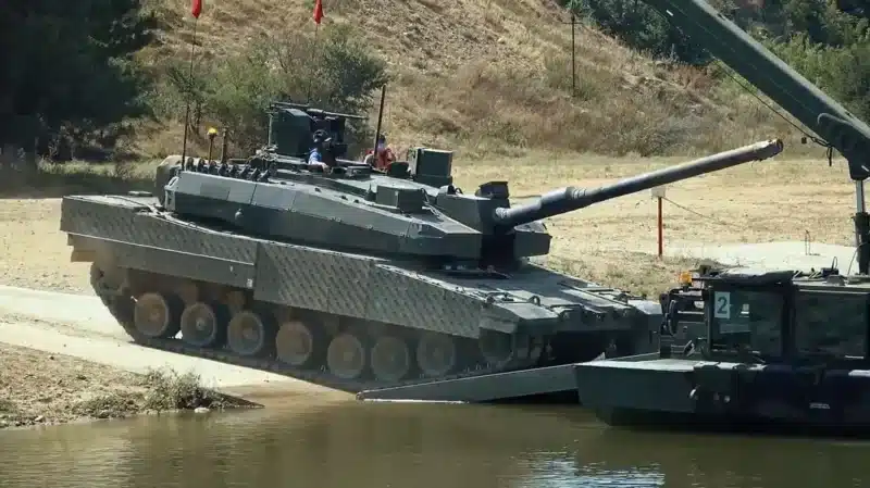 Altay tank tests