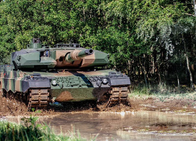 Leopard 2PL 2 b Bumar Saksamaa | Sõjalised liidud | Kaitse analüüs
