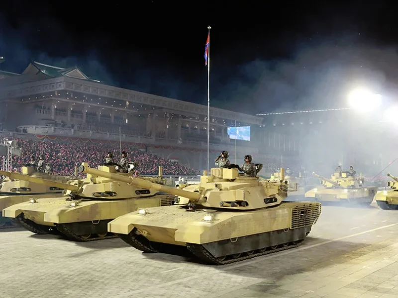 M2020 Tank Nordkorea Parade Forsvarsanalyse | Atomvåben | Artilleri