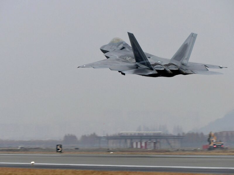 F22 Raptor in militaire allianties in Zuid-Korea | Verdedigingsanalyse | Straaljagers