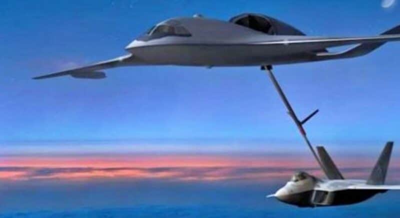 Programme NGAS de ravitailleur furtif de Lockheed Martin - vue d'artiste