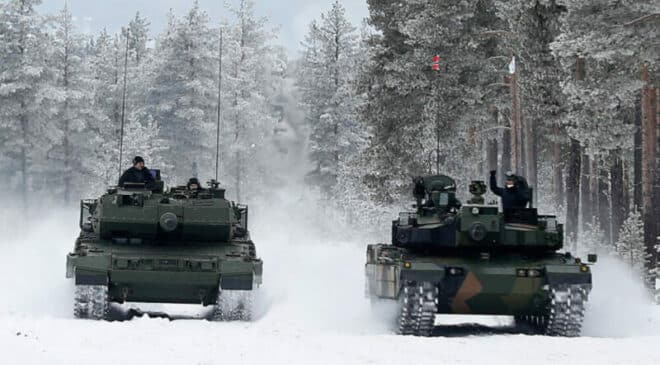Leopard 2A7 K2 Negro Panther Noruega
