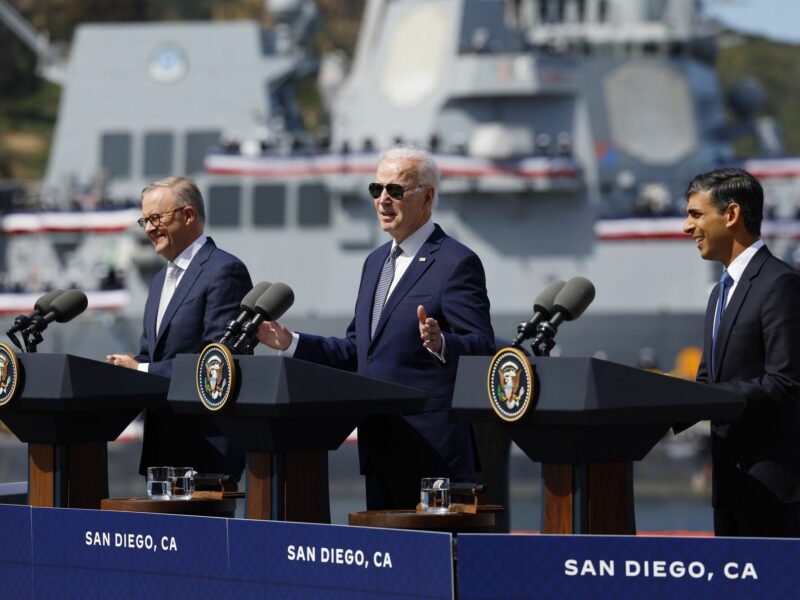 Biden Sunak Albanese San Diego Aukus Liên minh quân sự | Phân tích phòng thủ | Châu Úc